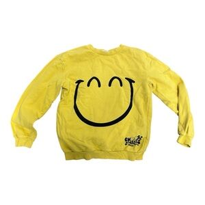 Yellow Smiley Face Sweatshirt